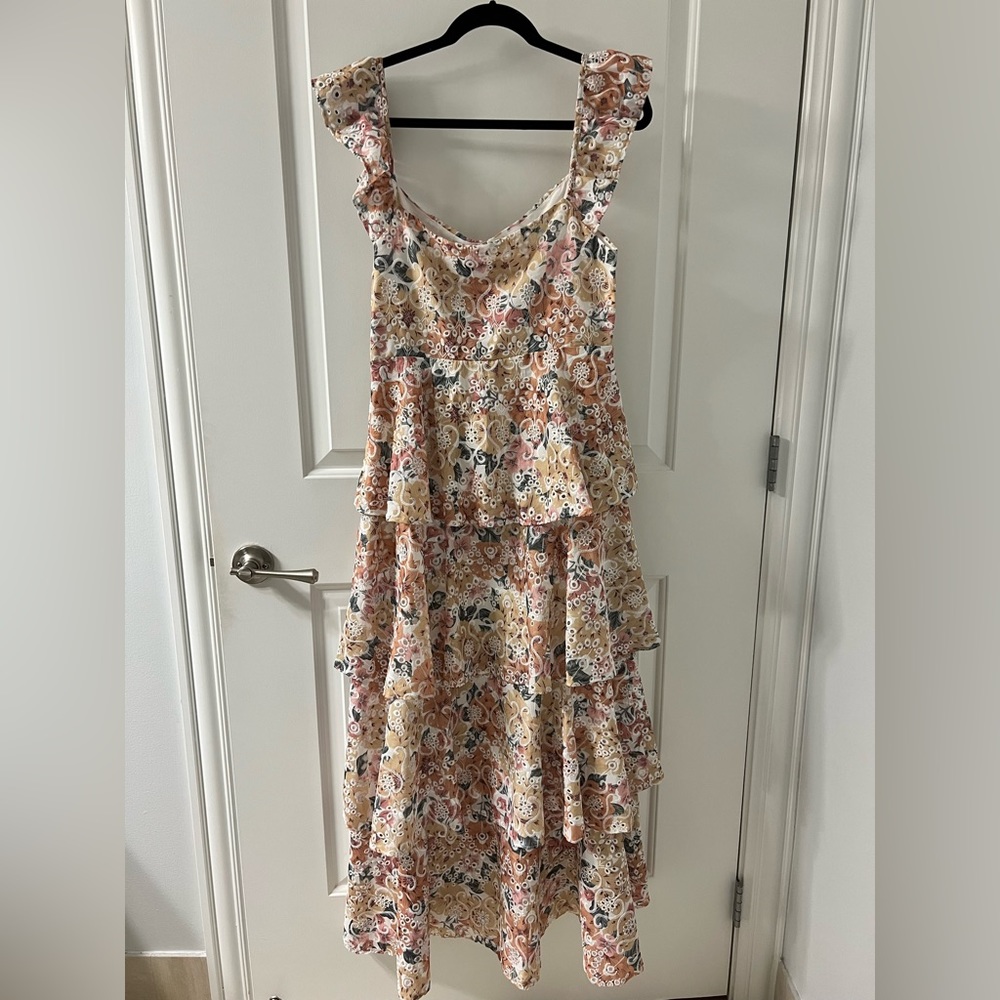 Floral Ruffle Dress - Picture 4 of 5